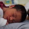 Martin Fourcade avec sa fille Manon - septembre 2015
