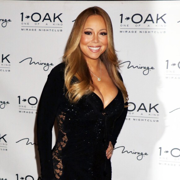 Mariah Carey arrive au club "1 OAK" à l'hôtel Mirage à Las Vegas. Le 25 juillet 2015
