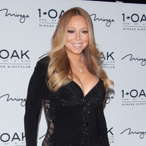 Mariah Carey arrive au club "1 OAK" à l'hôtel Mirage à Las Vegas. Le 25 juillet 2015