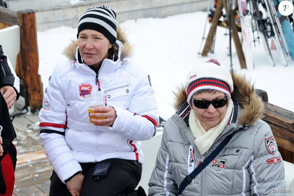 Carole Montillet à Val Thorens le 13 décembre 2014. Purepeople
