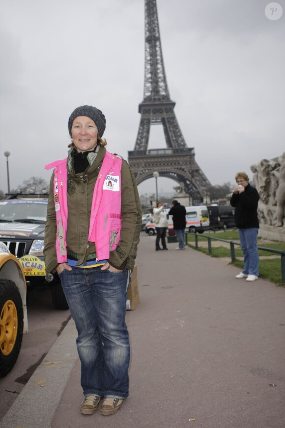 Carole Montillet à Paris le 17 mars 2012. 