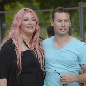 Loana et Fred - Inauguration de la Fête des Tuileries à Paris le 26 juin 2015.