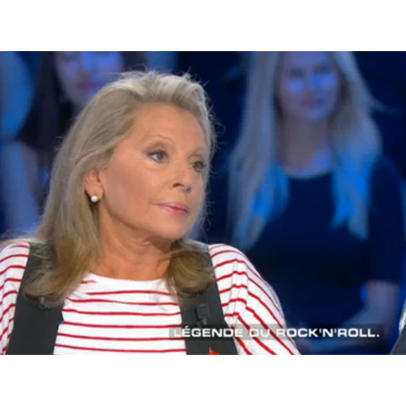 Véronique Sanson dans Salut les terriens, sur Canal+ le samedi 19 septembre 2015.