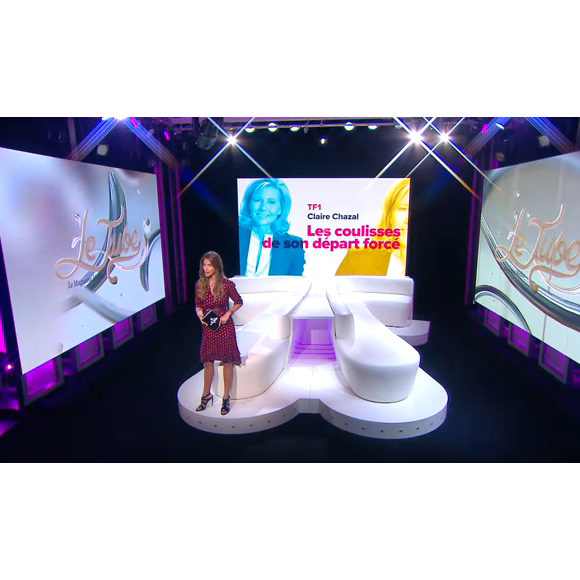 Ophélie Meunier présente Le Tube sur Canal+, le 12 septembre 2015