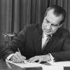 Richard Nixon à Washington en mars 1971