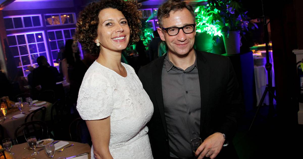 Donna Langley et, Josh Goldstine à New York le 24 juin 2015. Purepeople