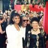 Morgan Freeman pose avec E'Dena Hines, la petite-fille de sa première femme (Jeanette Adair Bradshaw). Cette dernière a été retrouvée morte devant son appartement à New York, très tôt le dimanche le 16 août 2015. La jeune femme de 33 ans a été poignardée à mort par Lamar Davenport, son (ex ?) compagnon. Sur la photo à droite, l'ex-femme de Morgan Freeman, Myrna Colley-Lee. Image du 27 mars 1995, lors de la 67ème cérémonie des Oscars.