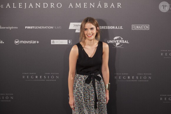 Emma Watson à Madrid, le 27 août 2015.