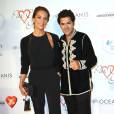 Mélissa Theuriau et son mari Jamel Debbouze au gala "Par Coeur" pour les 10 ans de l'association "Cekedubonheur" au pavillon d'Armenonville à Paris. Le 24 septembre 2015
