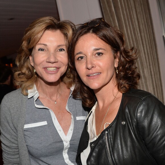 Exclusif - Béatrice Schönberg, Nathalie Brunet - Lancement de la marque de lunettes "Nathalie Blanc" au restaurant "Ma Cocotte" à Saint-Ouen le 24 septembre 2015.