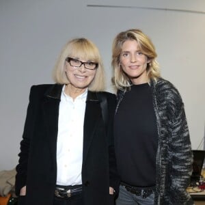 Mireille Darc, Alice Taglioni enceinte - Cérémonie de remises des médailles de la faculté de médecine à Paris le 24 septembre 2015.