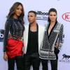 Jourdan Dunn, Olivier Rousteing, Kendall Jenner - Soirée des "Billboard Music Awards" à Las Vegas le 17 mai 2015.