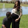 Hunter Montgomery et sa fiancée Davara Little - Photo publiée le 30 juin 2015