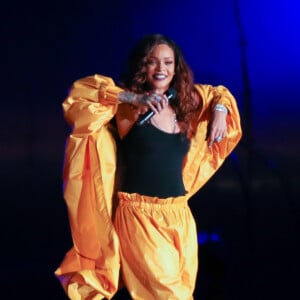 Rihanna sur scène pour le festival Rock In Rio de Janeiro, Brésil, le 26 septembre 2015