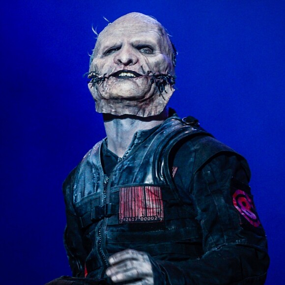 Slipknot en concert lors du festival Rock in Rio au Brésil, le 25 septembre 2015