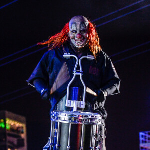 Slipknot en concert lors du festival Rock in Rio au Brésil, le 25 septembre 2015