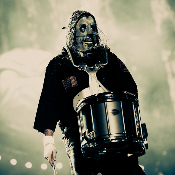 Slipknot en concert lors du festival Rock in Rio au Brésil, le 25 septembre 2015