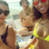 Cara Delevingne et ses copines se prélassent avant le festival Rock In Rio / photo postée sur Instagram.