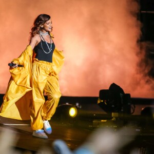 Rihanna sur scène pour le festival Rock In Rio de Janeiro, Brésil, le 26 septembre 2015