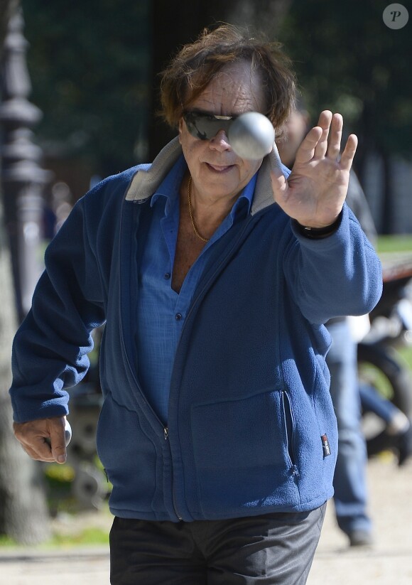 Daniel Lauclair - Tournoi de pétanque caritatif dont les bénéfices seront reversés à l'association MeghanOra, pour soutenir la recherche médicale contre les tumeurs rénales de l'Enfant et l'Adolescent, sur l'Esplanade des Invalides à Paris, le 27 septembre 2015.