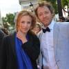 Exclusif - Bruno Debrandt et sa femme Marie Kremer - Ouverture du 4e Champs Elysées FIlm Festival à Paris le 9 juin 2015