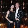 Jean-Claude Jitrois et Marie-Claude Pietragalla (habillée en Jitrois) - Soirée "J'aime la mode" à l'hôtel Mandarin Oriental à Paris, le 28 septembre 2015.