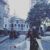 Selena Gomez dans les rues de Paris / photo postée sur Instagram.