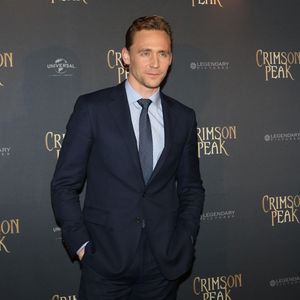 Tom Hiddleston - Photocall lors de l'avant-première du film "Crimson Peak" au cinéma UGC Bercy à Paris, le 28 septembre 2015.