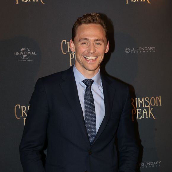 Tom Hiddleston - Photocall lors de l'avant-première du film "Crimson Peak" au cinéma UGC Bercy à Paris, le 28 septembre 2015.