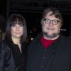 Exclusif - Guillermo del Toro et sa femme Lorenza Newton - Avant-première du film "Crimson Peak" au cinéma UGC Bercy à Paris, le 28 septembre 2015.
