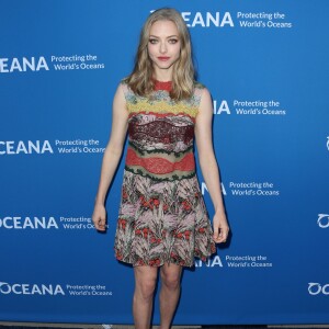 Amanda Seyfried - Photocall de la soirée "Our Ocean" à Beverly Hills LE 29 septembre 2015.
