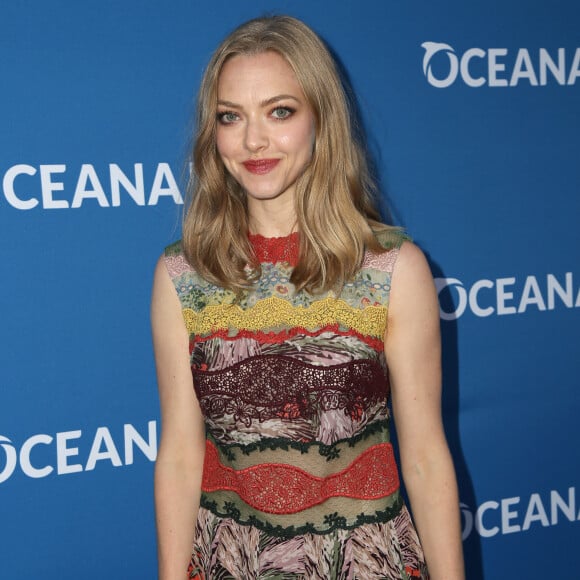 Amanda Seyfried - Photocall de la soirée "Our Ocean" à Beverly Hills LE 29 septembre 2015.