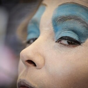 Sandrine Quetier participe au Disney Halloween Makeup a Disneyland Paris a Marne la Valle, France le 28 septembre, 2015. Photo by Charly Hel/Pix'HEL/ABACAPRESS.COM29/09/2015 - Marne la Vallee