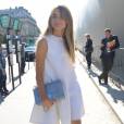 Cressida Bonas arrive au défilé Christian Dior printemps/été 2016 le 2 octobre 2015