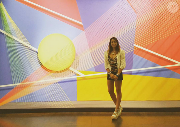 Marion Bartoli à New York en septembre 2015, photo Instagram