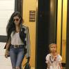 Kourtney Kardashian et sa fille Penelope sont allés chez le médecin, le 18 septembre 2015