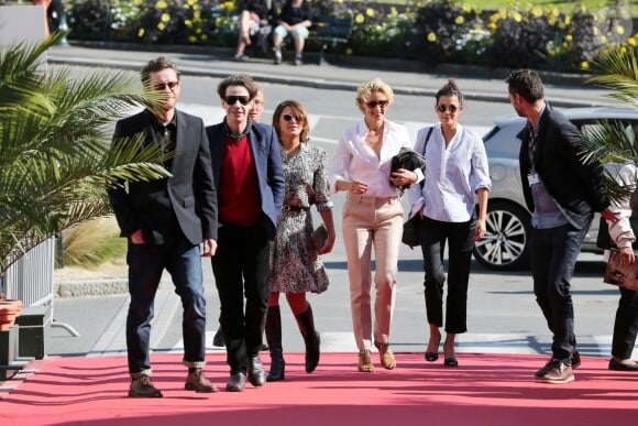 Bertrand Faivre, Noah Taylor, Emma De Caunes, Alexandra Lamy et Mélanie Doutey - Festival du Film Britannique de Dinard le 1er octobre 2015
