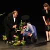 Gérard Depardieu, Isabella Rossellini et Fanny Ardant - "The Ingrid Bergman Tribute", le spectacle hommage au profit de l'Unicef au théâtre du Châtelet à Paris le 5 octobre 2015.