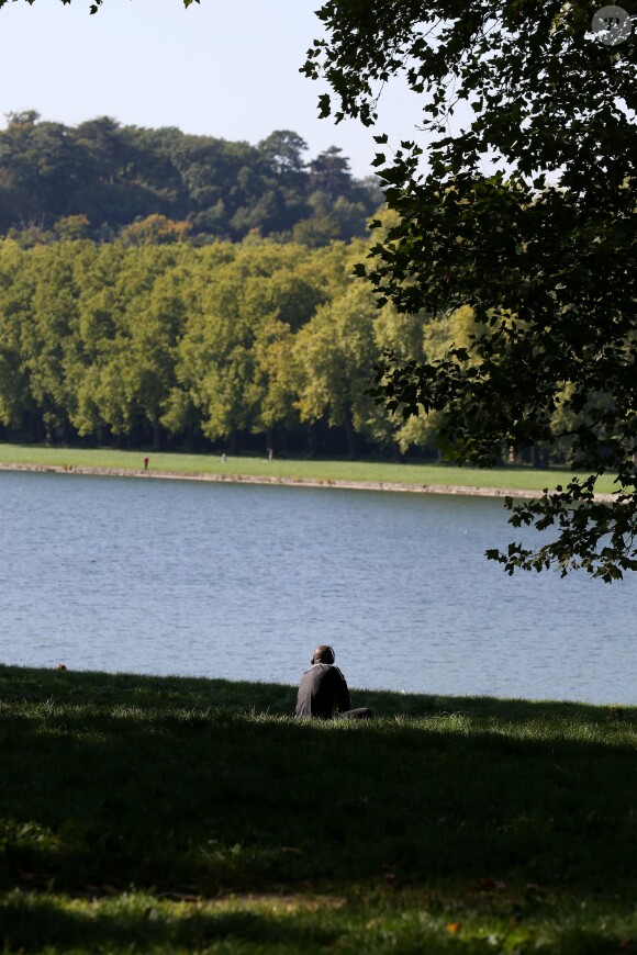 Exclusif - Illustration de l'Orangerie et ses alentours dans le Parc du Château de Versailles - Les Yogis du Coeur, le plus grand rassemblement de yoga solidaire organisé par et au profit de l'association Mécénat Chirurgie Cardiaque, à l'Orangerie du Château de Versailles, le 27 septembre 2015.