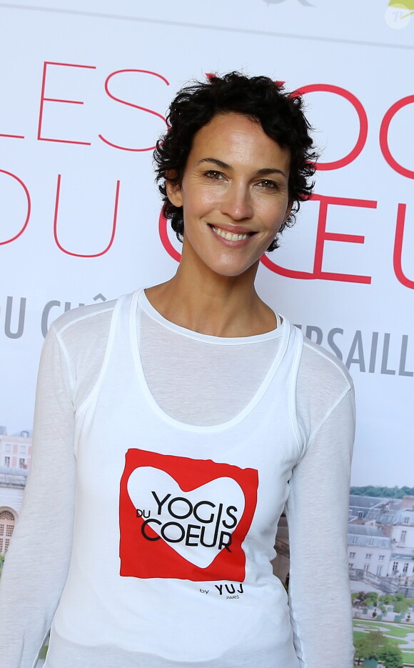 Exclusif - Illustration de l'Orangerie et ses alentours dans le Parc du Château de Versailles - Les Yogis du Coeur, le plus grand rassemblement de yoga solidaire organisé par et au profit de l'association Mécénat Chirurgie Cardiaque, à l'Orangerie du Château de Versailles, le 27 septembre 2015.