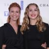 Alexandra Lamy et sa fille Chloé Jouannet - Avant-première de la série "Une chance de trop" au cinéma Gaumont Marignan à Paris, le 24 juin 2015.