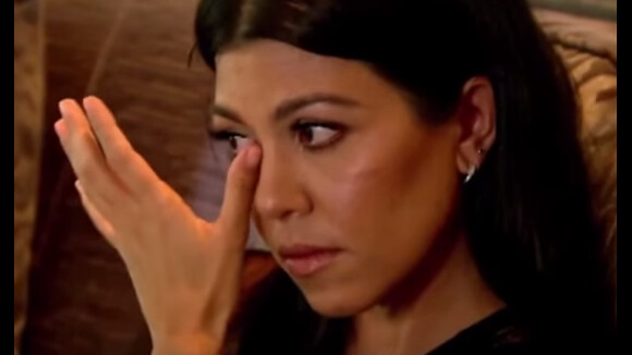 Kourtney Kardashian craque face aux larmes de son ex Scott Disick