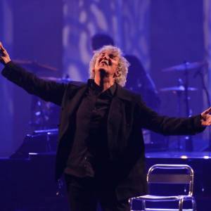Jacques Higelin en concert au Théâtre Sébastopol à Lille le 13 juin 2013.