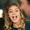 Exclusif - Louane Emera - Backstage de l'enregistrement de l'émission La télé chante pour le Sidaction aux Folies Bergère à Paris. LLe 11 mars 2015.