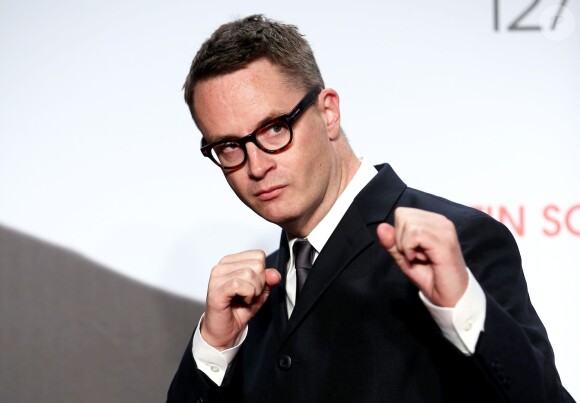 Nicolas Winding Refn - Soirée d'ouverture de la 7e édition du Festival Lumière 2015 à la Halle Tony-Garnier à Lyon le 12 octobre 2015.