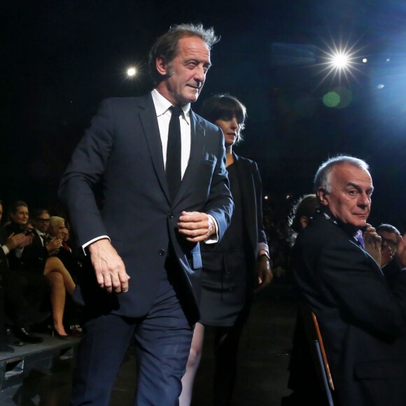 Vincent Lindon - Soirée d'ouverture de la 7e édition du Festival Lumière 2015 à la Halle Tony-Garnier à Lyon le 12 octobre 2015.