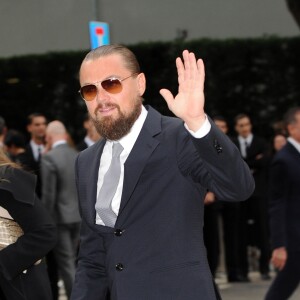 Leonardo DiCaprio à Milan le 30 avril 2015