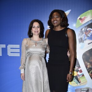 Nathalie Péchalat et Muriel Hurtis - 26e édition des "Sportel Awards" au Grimaldi Forum à Monaco le 13 octobre, 2015© J.C. Vinaj