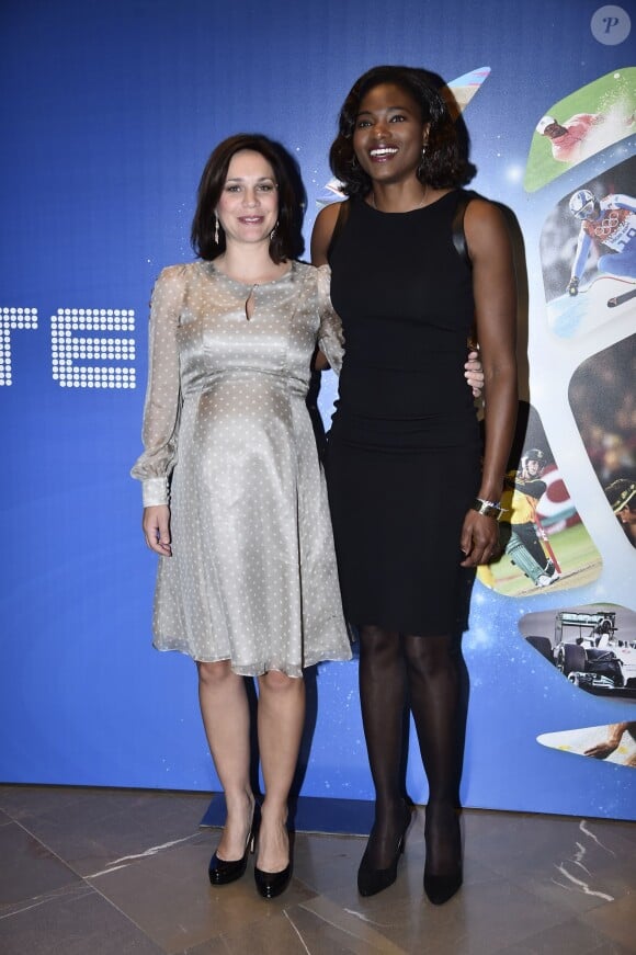 Nathalie Péchalat et Muriel Hurtis - 26e édition des "Sportel Awards" au Grimaldi Forum à Monaco le 13 octobre, 2015© J.C. Vinaj