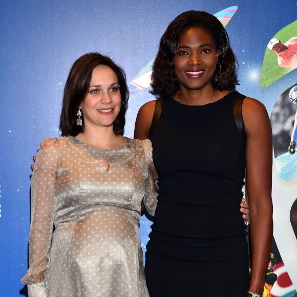 Nathalie Péchalat et Muriel Hurtis - 26e édition des "Sportel Awards" au Grimaldi Forum à Monaco le 13 octobre, 2015© Junior